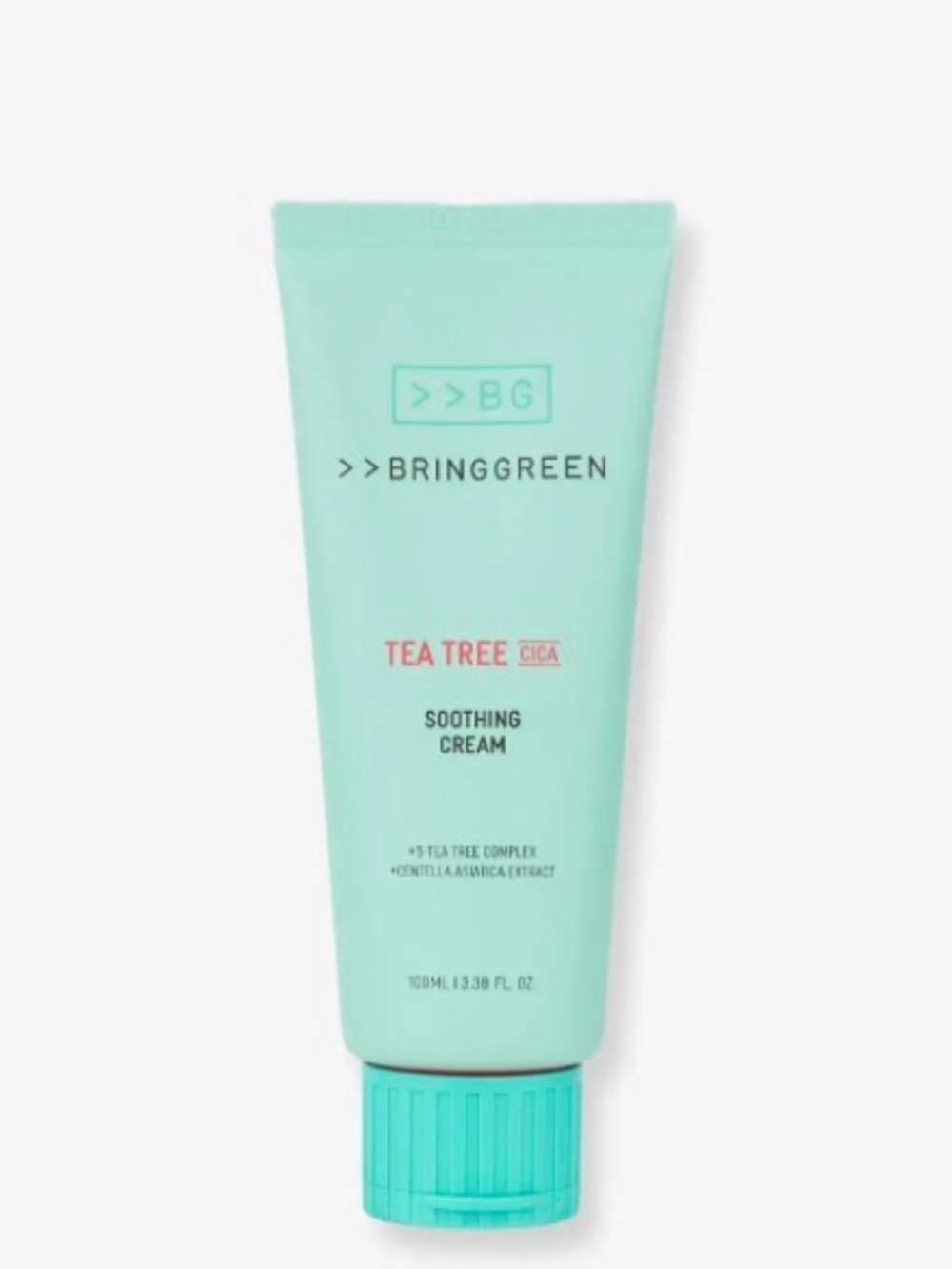 Korean Beauty Bring Green Tea Tree Cica Smoothing Face and Neck Cream 3.38 oz